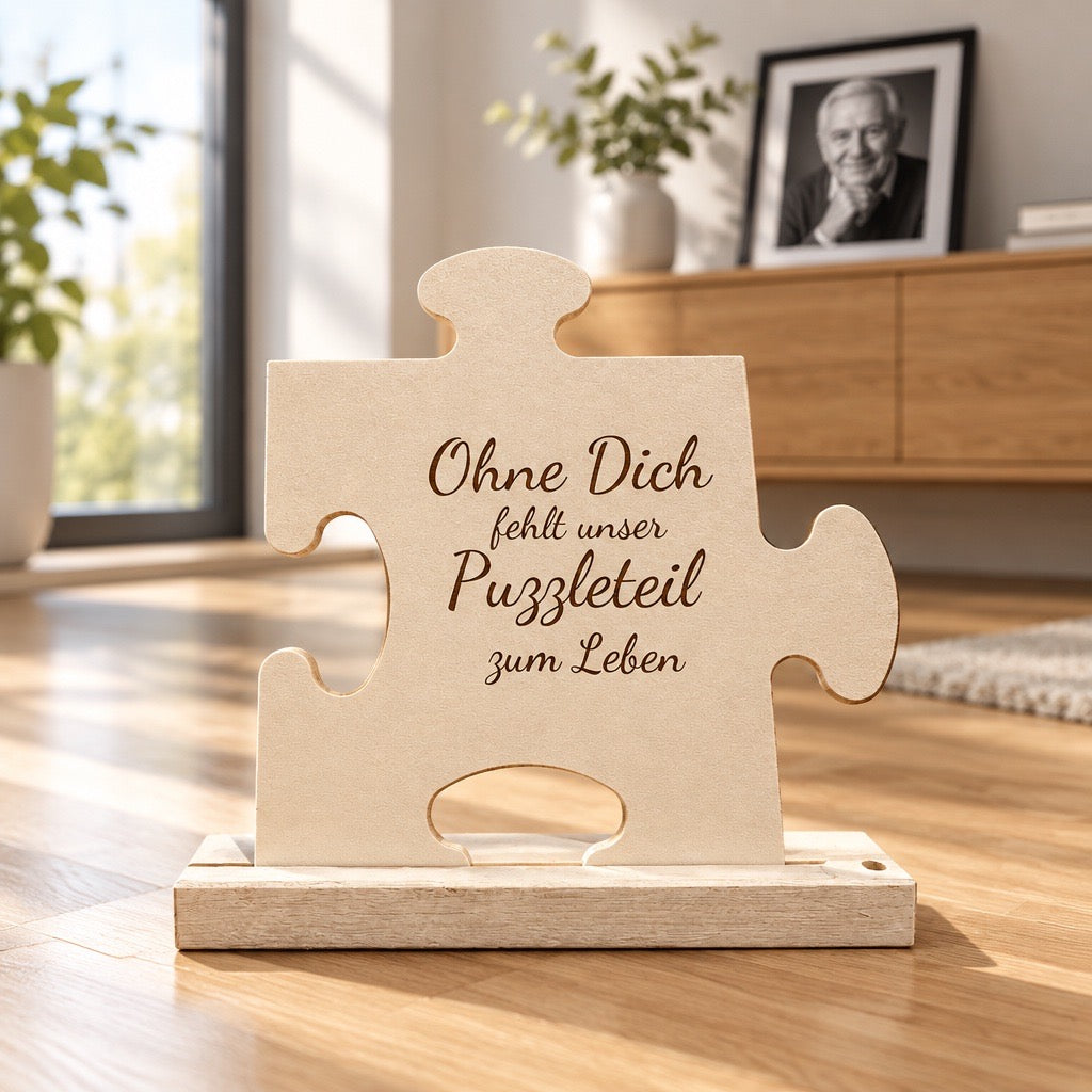 Erinnerungspuzzle Trauer 47cm groß