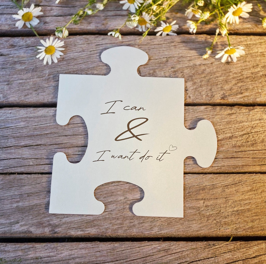 Hochzeits- Wedding Puzzle voller Erinnerungen