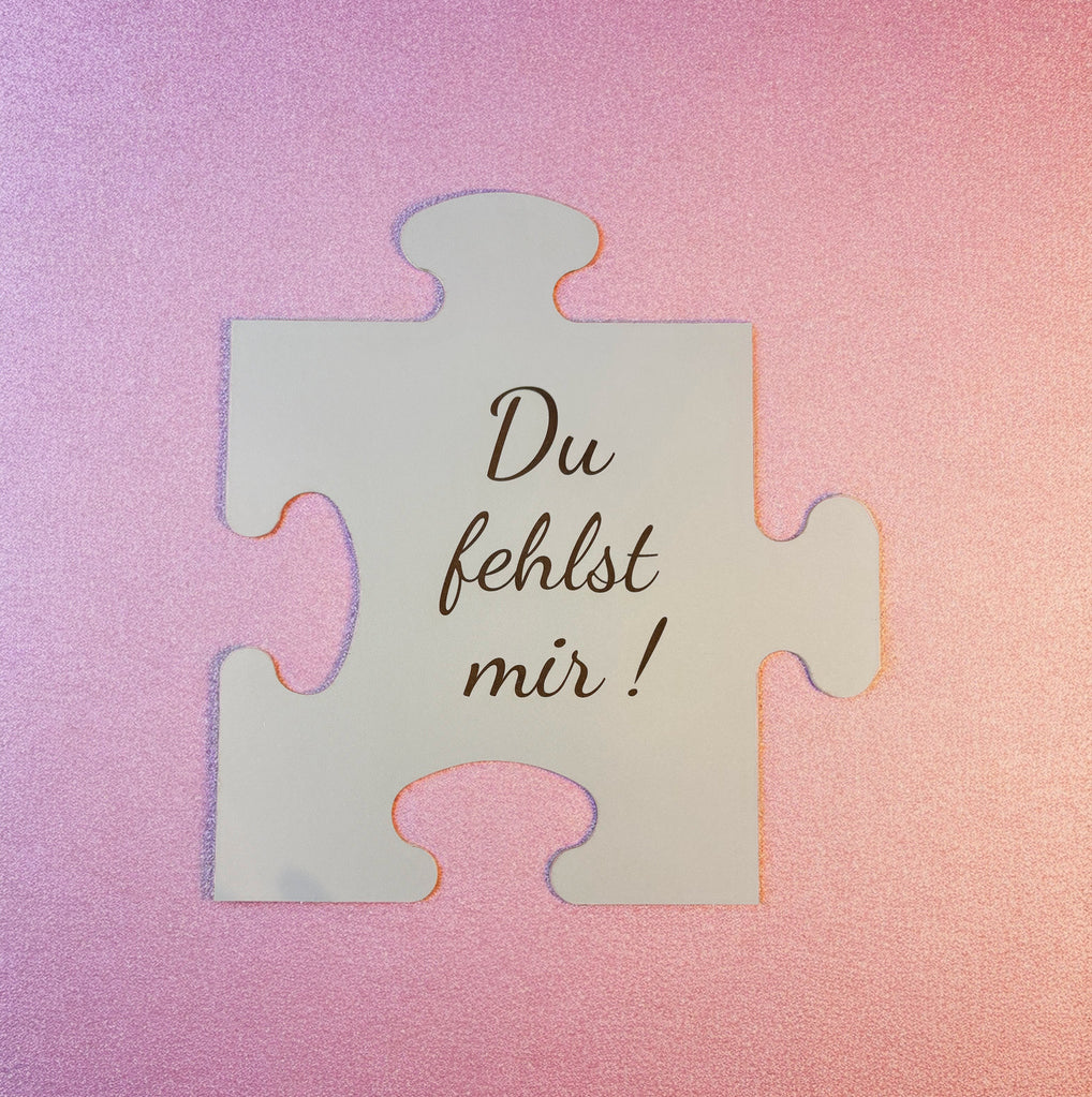 Erinnerungspuzzle Trauer 47cm groß