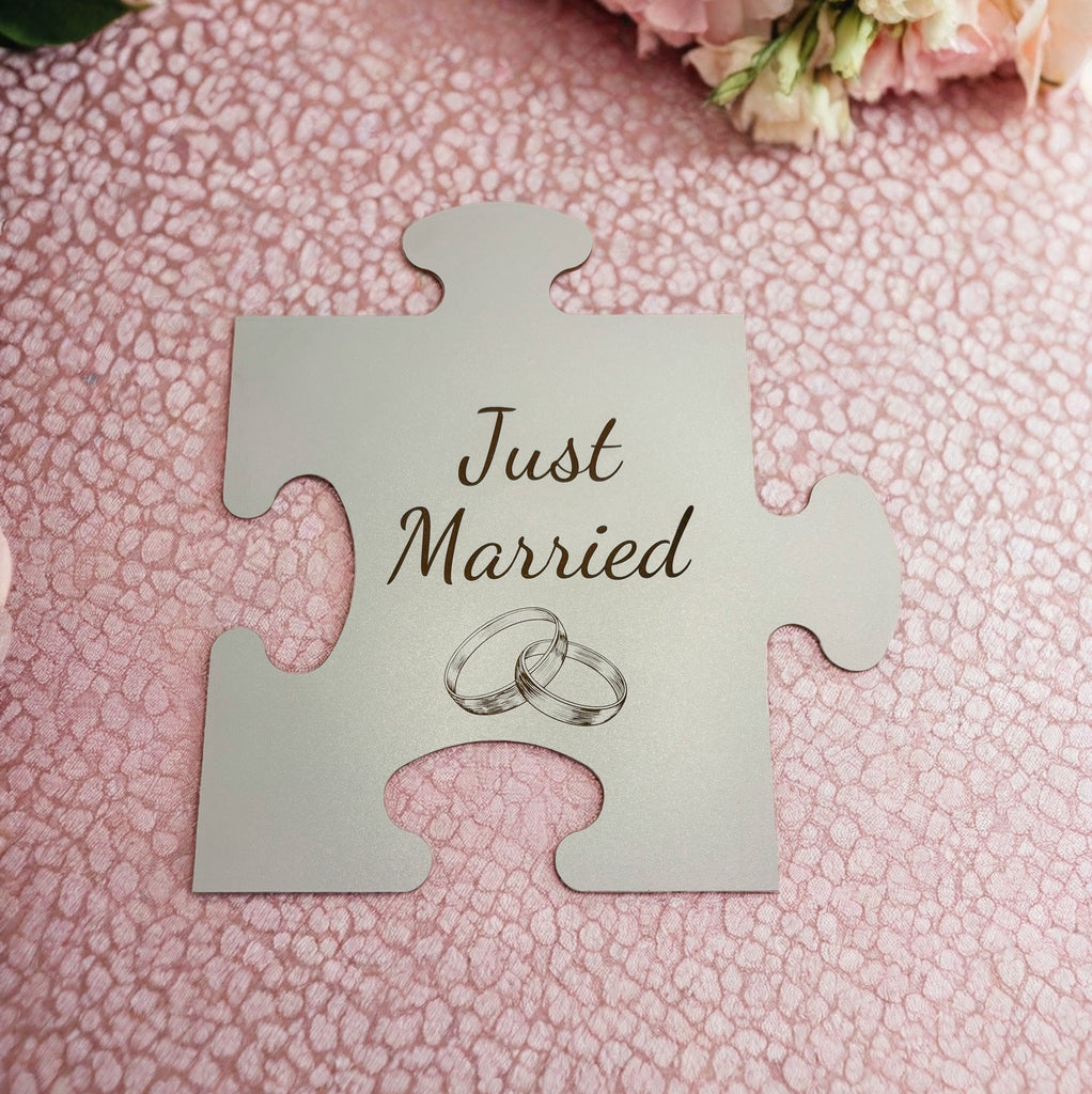 Hochzeits- Wedding Puzzle voller Erinnerungen