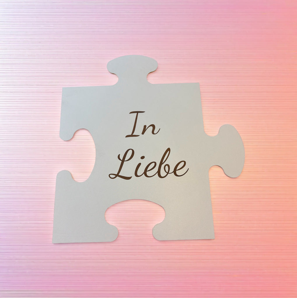Erinnerungspuzzle Trauer 47cm groß