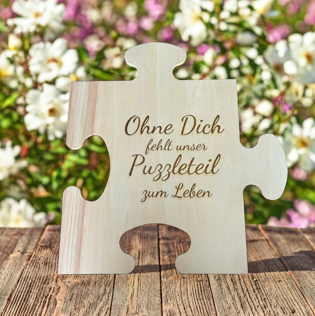 Erinnerungspuzzle Trauer Natur 47cm groß