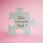 Erinnerungspuzzle Trauer 47cm groß