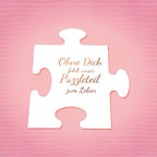 Erinnerungspuzzle Trauer 47cm groß