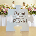 Hochzeits- Wedding Puzzle weiß